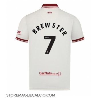 Sheffield United Rhian Brewster #7 Maglia Gara Terza Repliche 2024-25